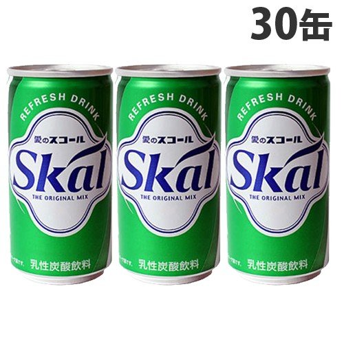 Skal スコール ホワイト 185ml × 30本 缶 炭酸飲料の商品画像