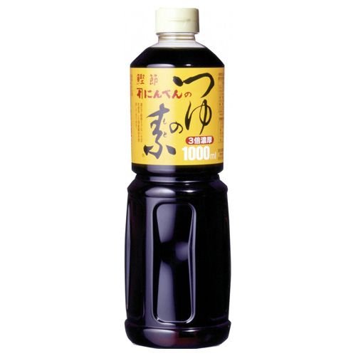 にんべん つゆの素 3倍濃厚 1000ml×1個の商品画像