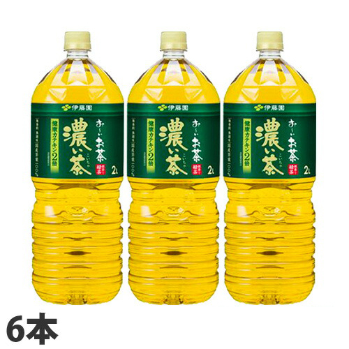 伊藤園 お～いお茶 濃い茶 2000ml × 6本 ペットボトルの商品画像
