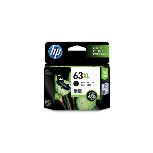 日本HP インクカートリッジ HP63XL F6U64AA（黒 増量）×1個