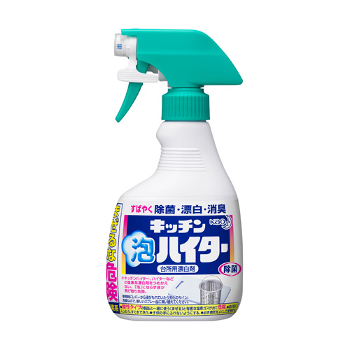 Kao キッチン泡ハイター 本体 400ml ×1 ハイター キッチン、台所用漂白剤の商品画像