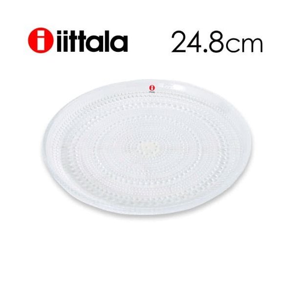 iittala カステヘルミ プレート 24.8cm （クリア） 1007057 【1枚】 カステヘルミ 食器皿の商品画像