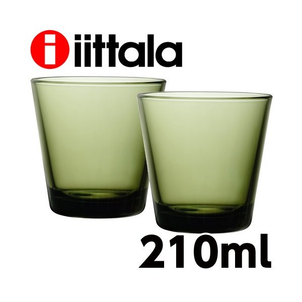 iittala カルティオ タンブラー 210ml （モスグリーン） 1025710 【2個】 カルティオ コップ、グラスの商品画像