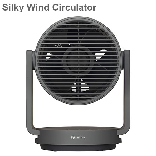 サーキュレーター 40畳 グレー リズム RHYTHM 9ZFA39RH82 リズム サーキュレーター Silky Wind Circulator 40畳 ダークグレー