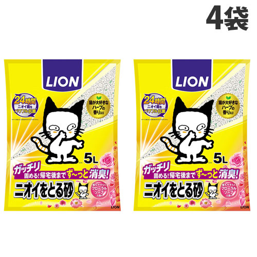 ペグテック クリーンビート トフカスサンドK＜極める＞7L×4個 猫砂