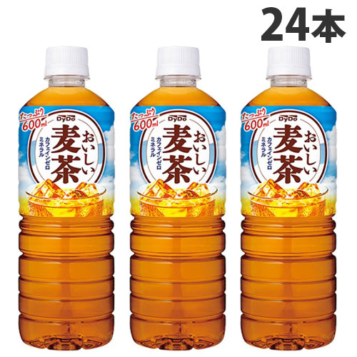 ダイドードリンコ おいしい麦茶 600ml × 24本 ペットボトルの商品画像