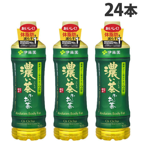 伊藤園 お～いお茶 濃い茶 600ml × 24本 ペットボトルの商品画像