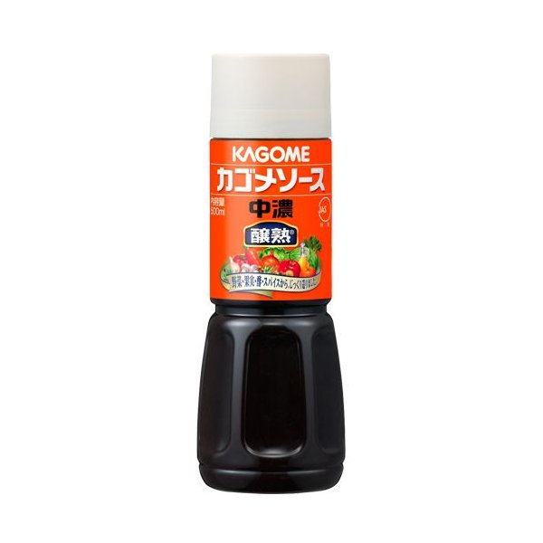 カゴメ 醸熟ソース 中濃 500ml×1本の商品画像