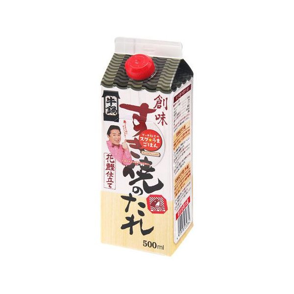 創味食品 創味 すき焼のたれ 500ml×1本の商品画像