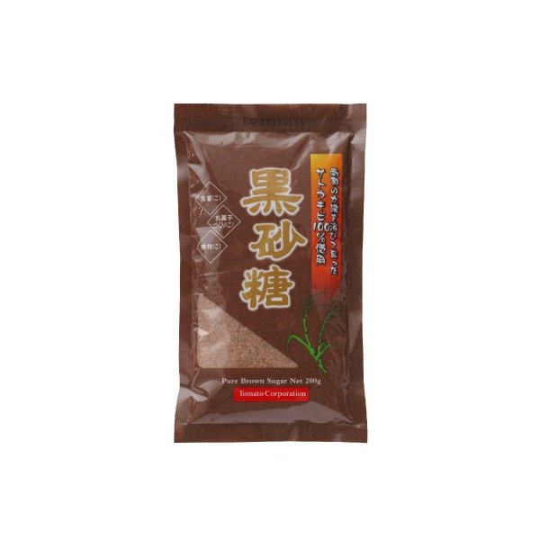 トマトコーポレーション 黒砂糖 200g×1袋の商品画像