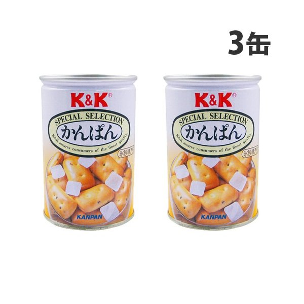 K＆K K＆K かんぱん 110g×3缶 缶詰の商品画像