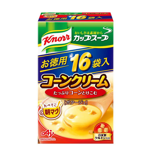 クノール カップスープ コーンクリーム 297.6g（16食入）×1個