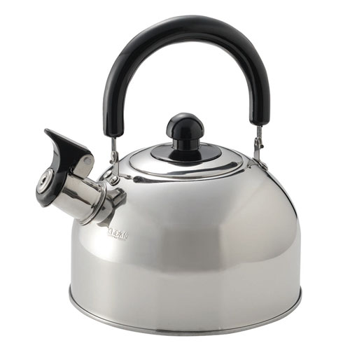 NIRWAKA -ニルワーカ- IH対応 ステンレス製広口笛吹ケトル 2.2L NW-06の商品画像