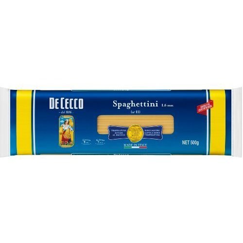 ディ・チェコ No.11 スパゲッティーニ（1.6mm）500g×4個