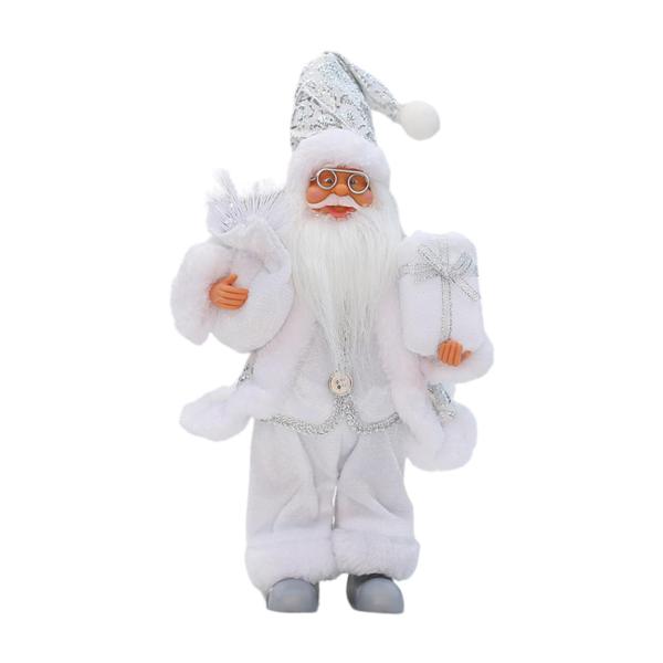  Рождество Stan DIN g Santa Claus солнечный ta фигурка камин Home настольный белый 