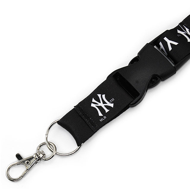  wing craft 2 .- yoke yan Keith MLB LANYARD BLACK WINCRAFT NEW YORK YANKEES