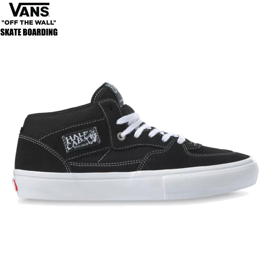 スケート ハーフキャブ VN0A5FCDY28（ブラック/ホワイト）の商品画像