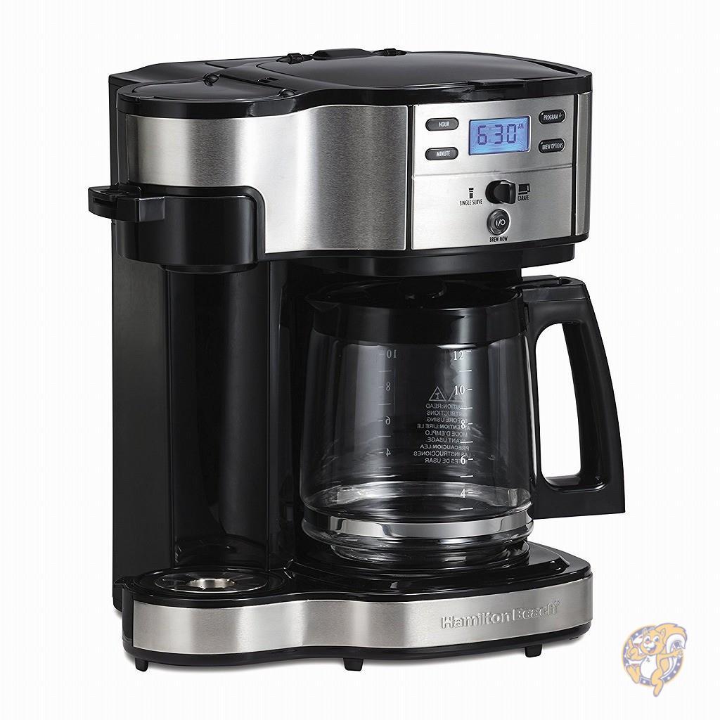 ハミルトンビーチ Single Serve Coffee Brewer and Full Pot Coffee Maker 49980A 家庭