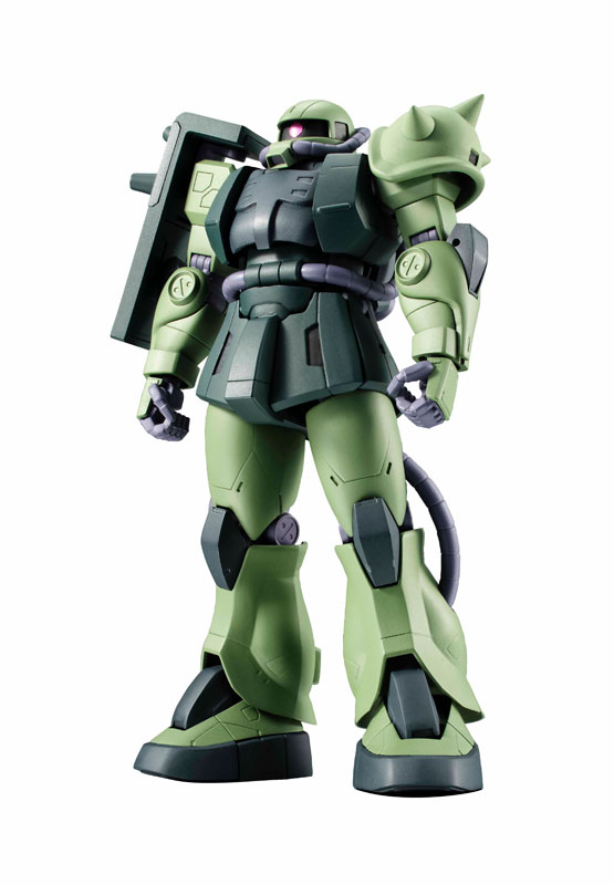 ROBOT魂 陸戦型ザクⅡ JC型、量産型 ザク リアルマーキング BANDAI ROBOT魂 ＜SIDE MS＞ MS-06JC 陸戦型ザクII JC型 ver