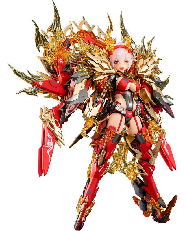 コトブキヤ メガミデバイス 皇巫 スサノヲ 紅蓮 1/1 プラモデル