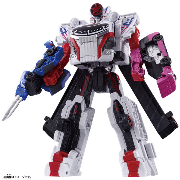BANDAI 爆上戦隊ブンブンジャー DXビュンビュンマッハーロボ 超合金