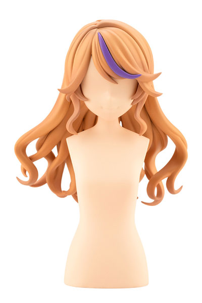 創彩少女庭園 アレンジウィッグ ロングウェーブヘア 1/10 プラモデル [コトブキヤ]の商品画像