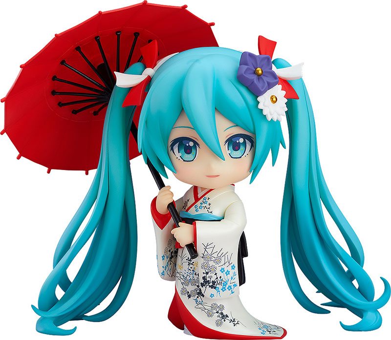 ねんどろいど 初音ミク 冬木小袖バージョン フィギュア 1427 グッドスマイルカンパニー ねんどろいど 初音ミク 冬木小袖Ver