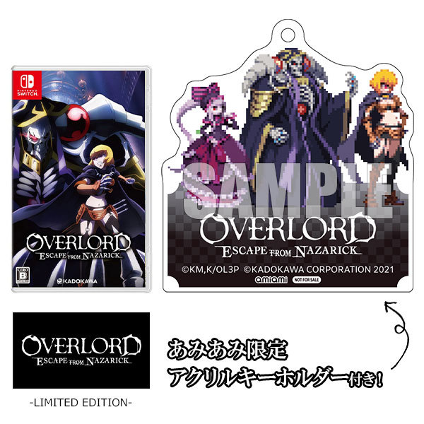 Kadokawa 【switch】 Overlord Escape From Nazarick [limited Edition