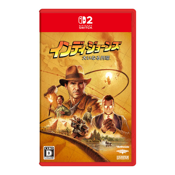 美品】インディジョーンズ 大いなる円環 switch2 開封済み｜Yahoo