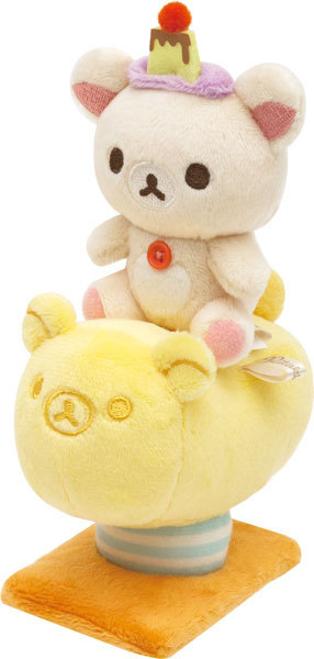 San-X リラックマ てのりぬいぐるみセット おかしな遊園地 リラックマ