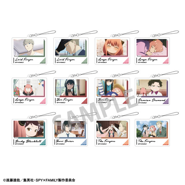 カミオジャパン SPY×FAMILY トレーディングアクリルストラップ VOL1 12個入りBOX キャラクターグッズのストラップの商品画像