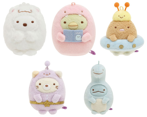 サンエックス すみっコぐらし ふしぎなおともだち てのりぬいぐるみ すみっコ 15個入りアソートBOX MO09401の商品画像
