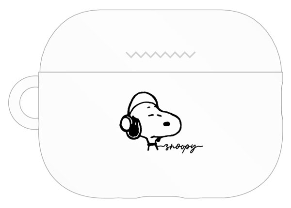ピーナッツ スヌーピー AirPods Pro 3 対応 ソフトケース SNGG-205A スヌーピーの商品画像