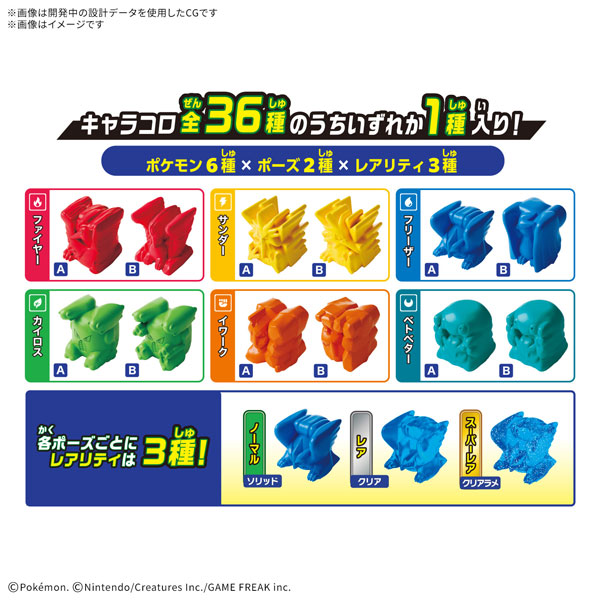 BANDAI プラコロ ポケモン たんけんボックス 01 フィギュア本体 - 最