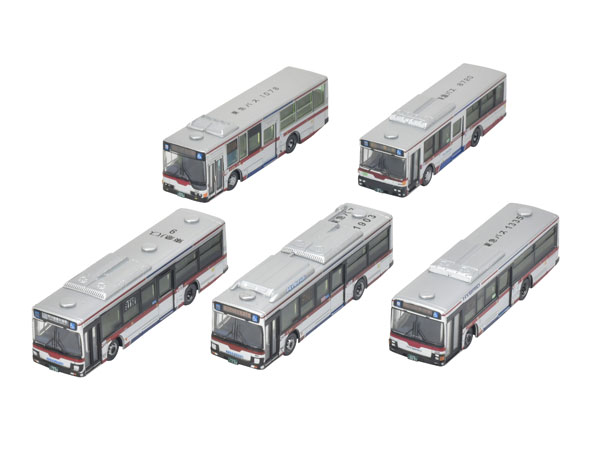 ザ・バスコレクション ありがとう東急トランセ東急バス受託車5台セット 330486の商品画像