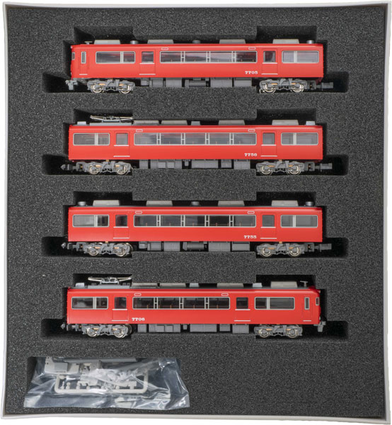 グリーンマックス グリーンマックス 名鉄7700系 増結4両編成セット（動力無し）31818 Nゲージの私鉄、第3セクター車両の商品画像