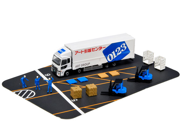 トミーテック ザ・トラックコレクション 物流現場ウィングバンセットC