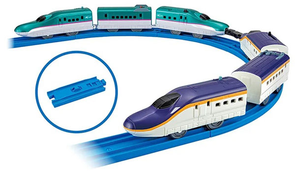 プラレール E8系新幹線＆E5系新幹線 ガチャッと連結セットの商品画像