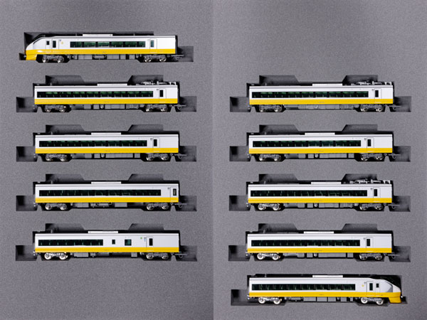 カトー カトー 特別企画品 E657系 E653系リバイバルカラー（黄） 10両