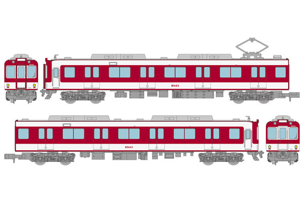 トミーテック 鉄道コレクション 近畿日本鉄道8000系（初期車・新塗装