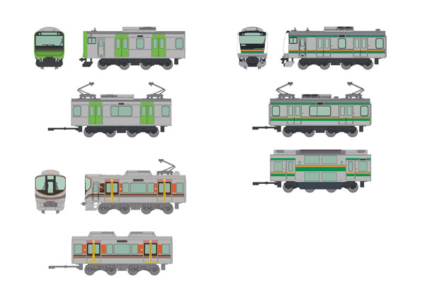 鉄コレポケット第2弾 東と西の環状線編 337720 BOX販売の商品画像