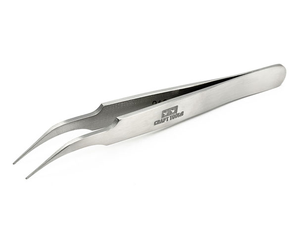 精密ピンセット （ツル首タイプ） （ノンスケール ペンチ・ピンセット No.47 07884）の商品画像