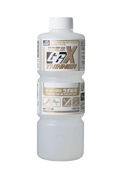 GSIクレオス T204 Mr.カラー GGX （ダブルジーエックス） Mr.カラー GGX うすめ液 400mlの商品画像