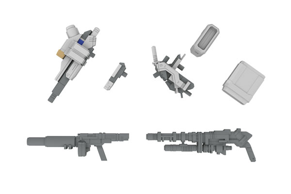 ピーエムオフィスエー PP166 拡張セットB 1/48 装甲歩兵用 MC120mmキャノン&DRu20ATM&DSG11SMG&M62グレネード キャラクターの商品画像