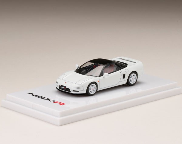 Honda NSX （NA1） Type R 1992 チャンピオンシップホワイト （1/64スケール ダイキャスト ABS HJ641006RW）
