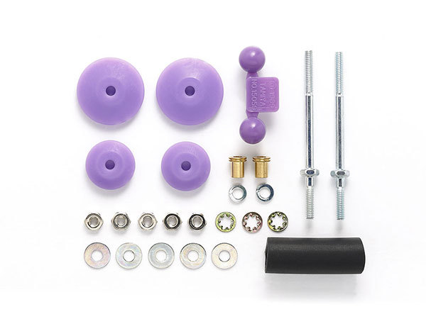 タミヤ 大径スタビヘッドセット （11mm・15mm） （ブルー） （1