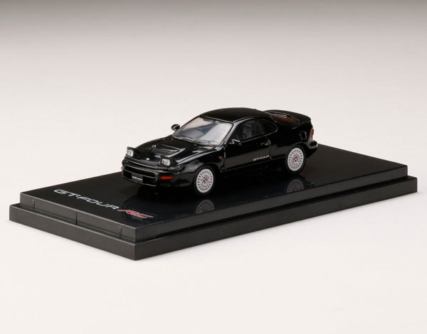 ホビージャパン トヨタ セリカ GT-FOUR RC ST185 カスタムバージョン/ディッシュホイール ブラック （1/64スケール ダイキャスト ABS HJ641023CBK） おもちゃのミニカーの商品画像