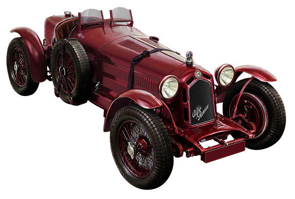 1/12 アルファロメオ 8C 2300 ロードスター アルファロメオ110周年記念