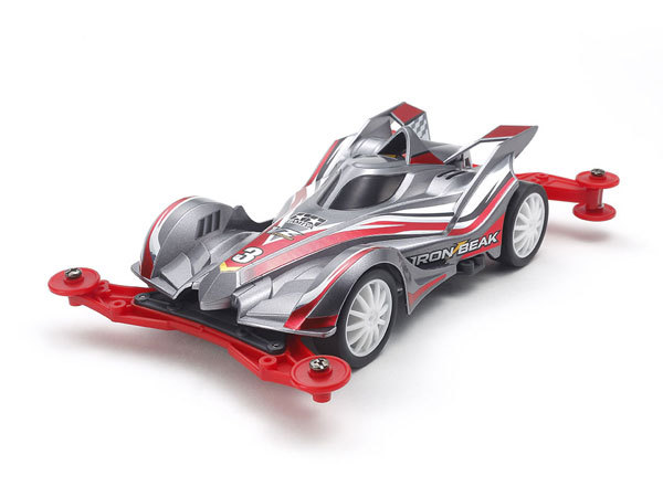 タミヤ HG 13・19mmローラー用 カーボンマルチ補強プレート（2mm赤ラメ 