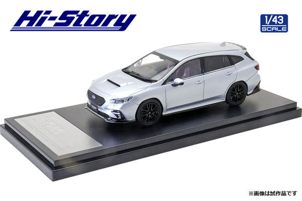 ハイストーリー 1/43 スバル レヴォーグ STIスポーツ HS333RE kidbox_hs333sl